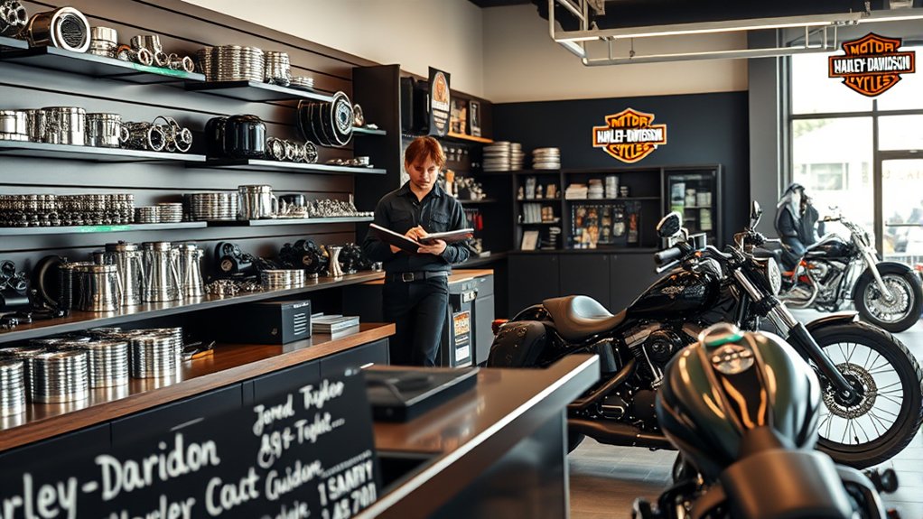 authorized harley parts dealers