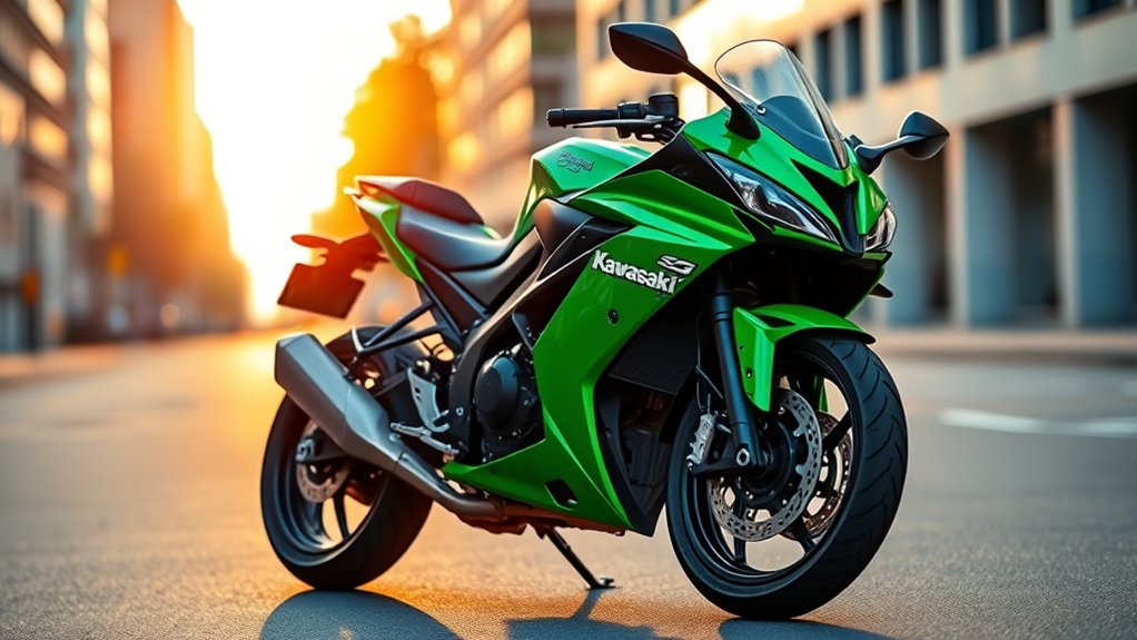beginner friendly sporty motorcycle