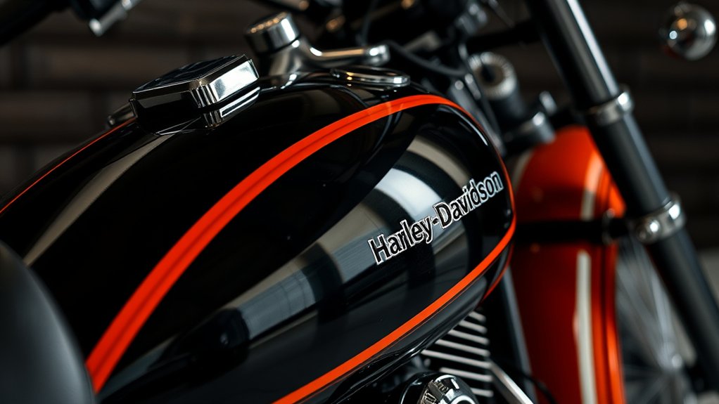 bold orange for visibility