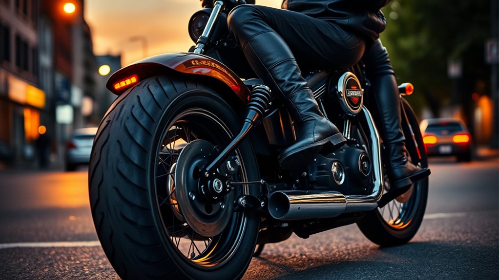 bold rebellious motorcycle identity