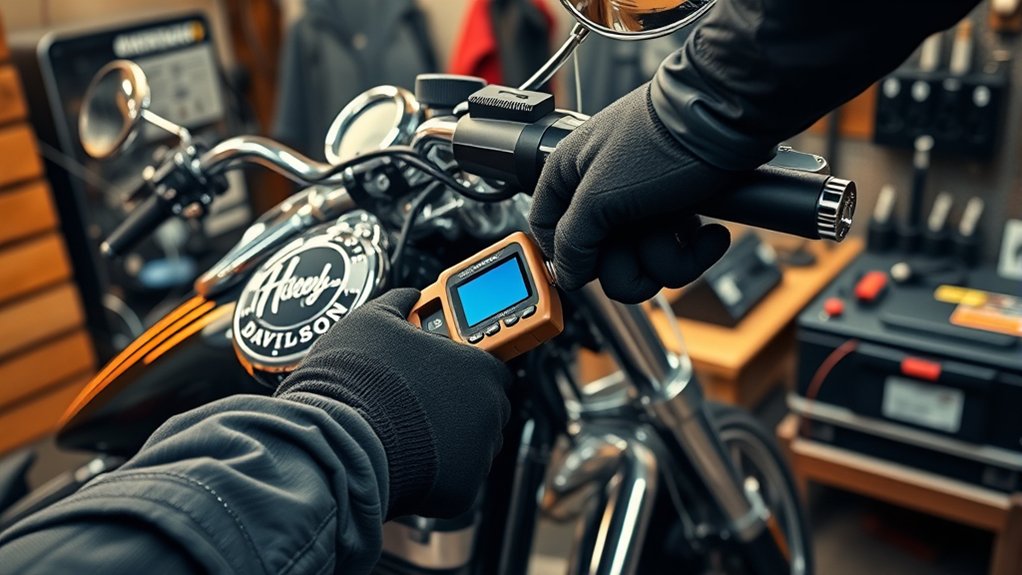 clear harley davidson trouble codes