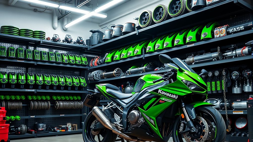 custom kawasaki motorcycle parts