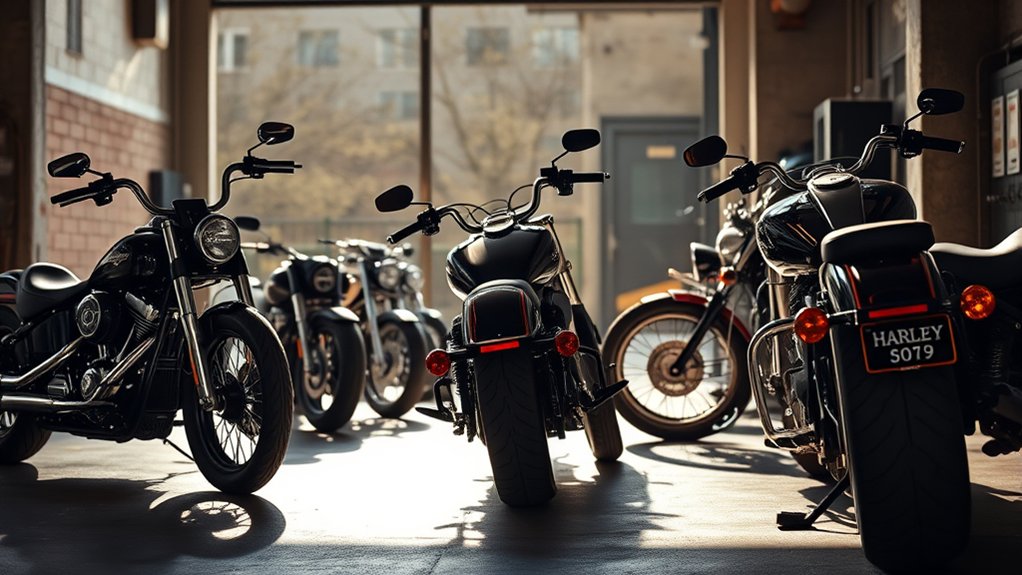 distinct harley softail models overview