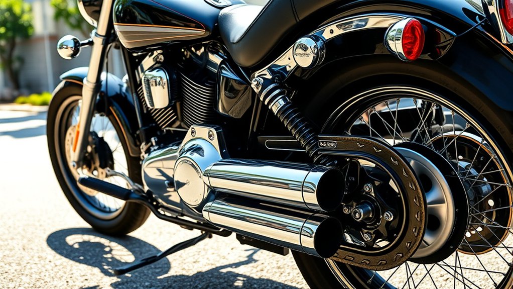 distinctive v twin engine sound