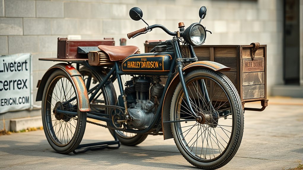 early three wheeled motorcycle innovations