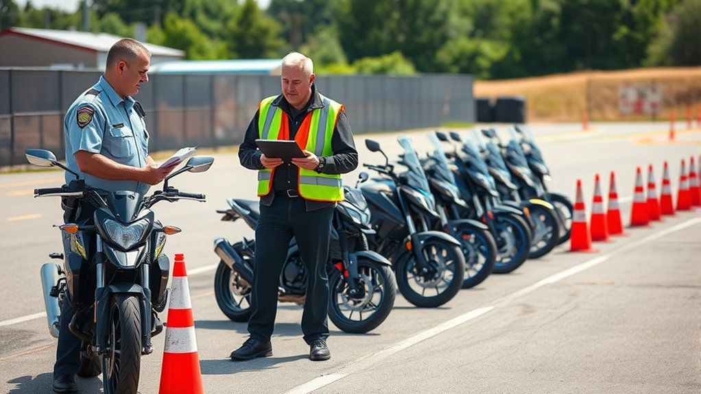 enforcing motorcycle safety standards