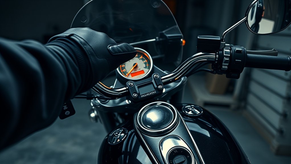 enter pin with turn signals