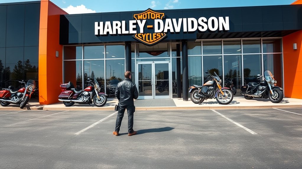 find nearby harley davidson dealerships