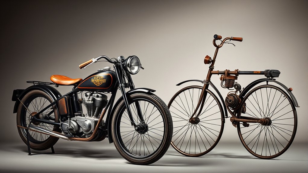 first gasoline powered motorcycle