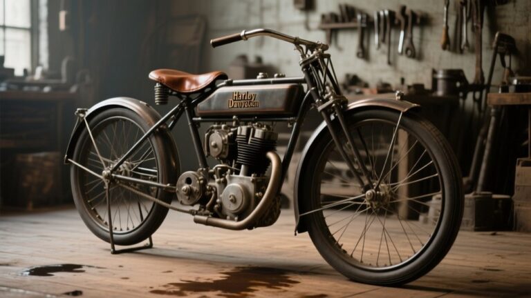 first harley davidson motorcycle