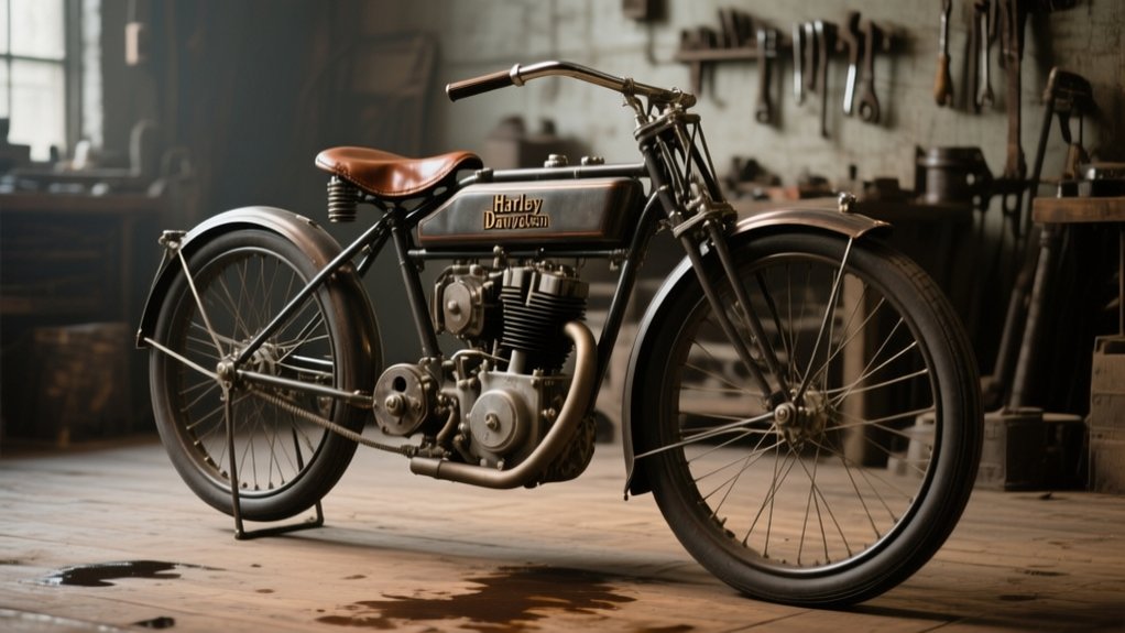 first harley davidson motorcycle