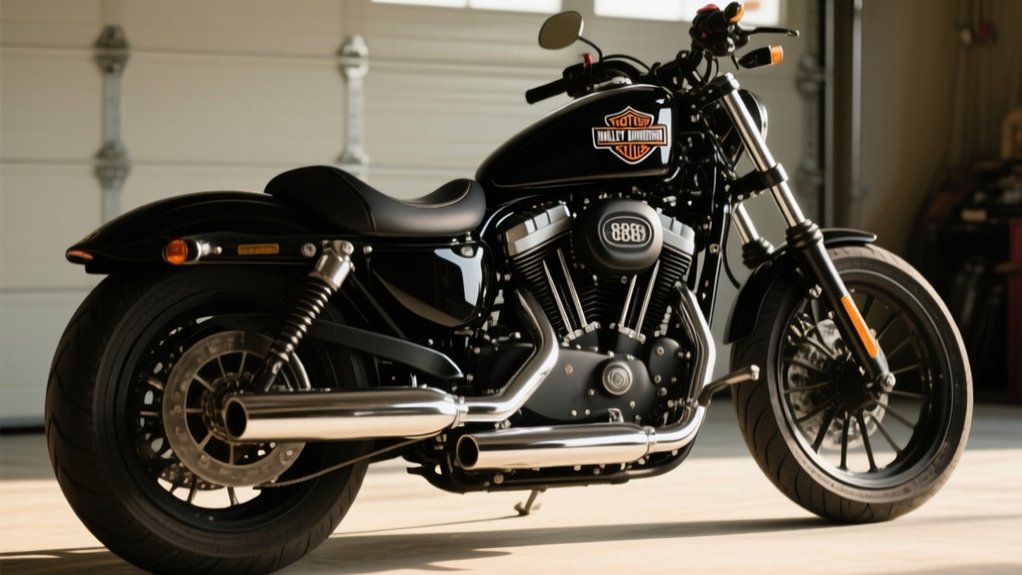 harley 883 engine capacity