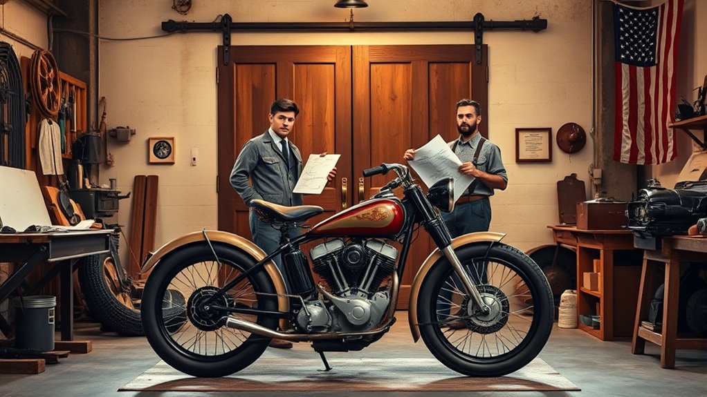 harley and davidson founders