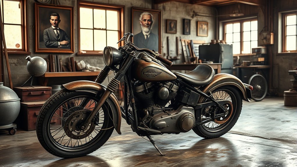 harley and davidson founders