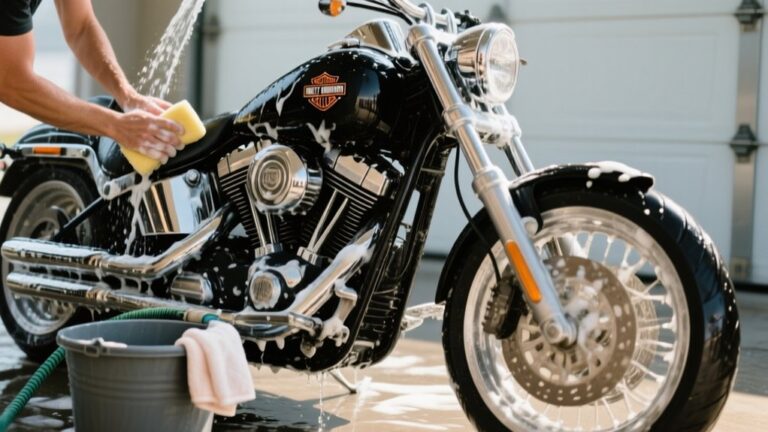 harley davidson cleaning tips