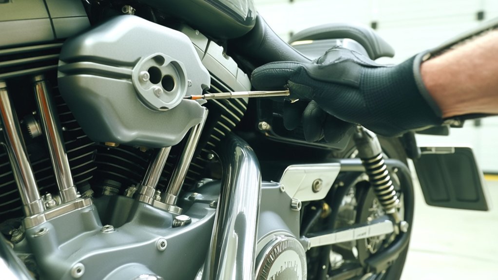 harley davidson idle adjustment