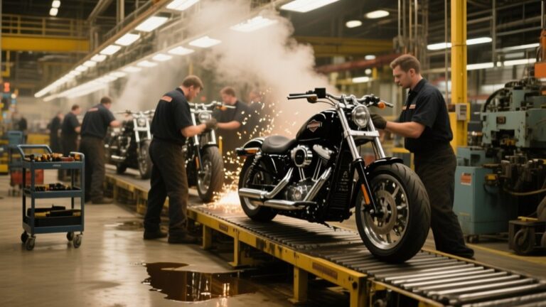 harley davidson manufacturing origins
