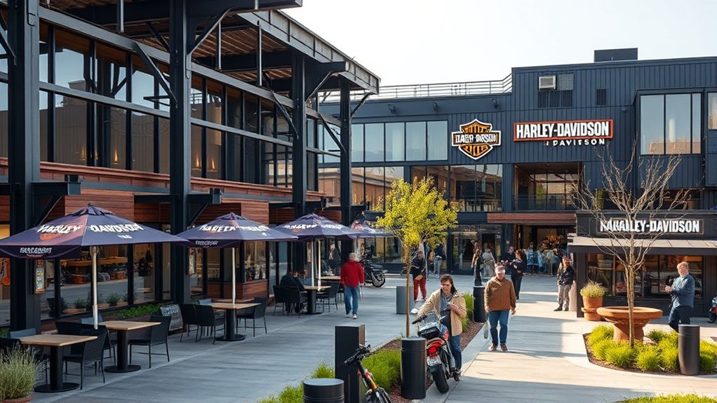 harley dining shopping hours