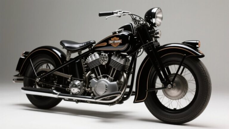 harley knucklehead production years
