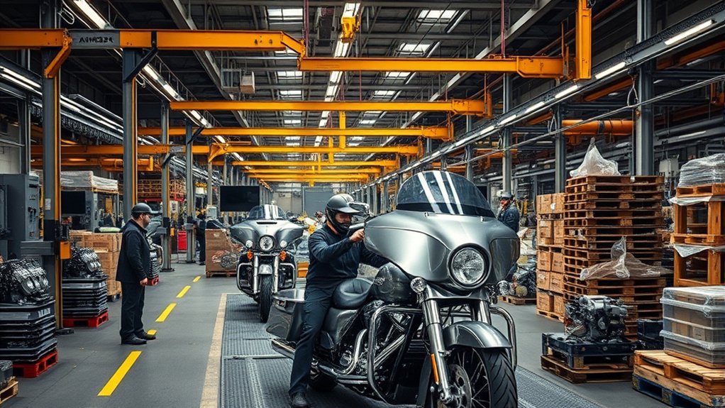 harley manufacturing and assembly