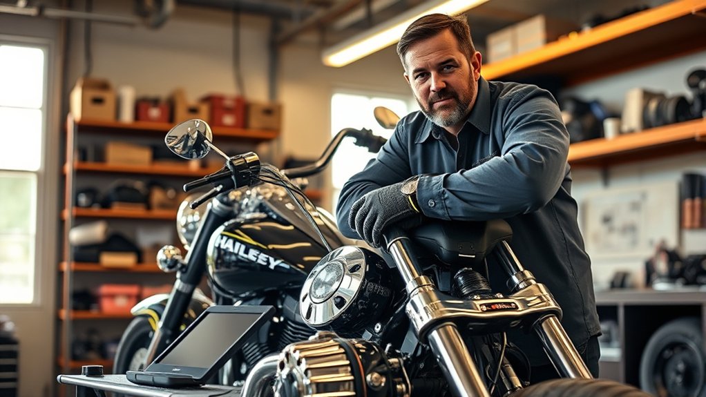 harley mechanic salary factors