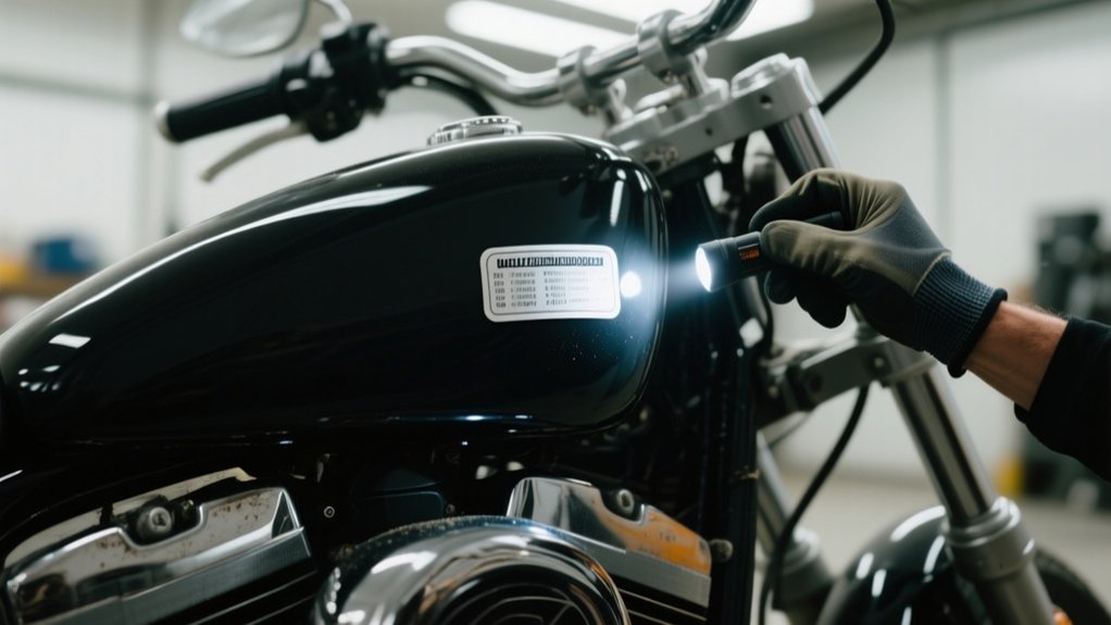 harley paint color identification