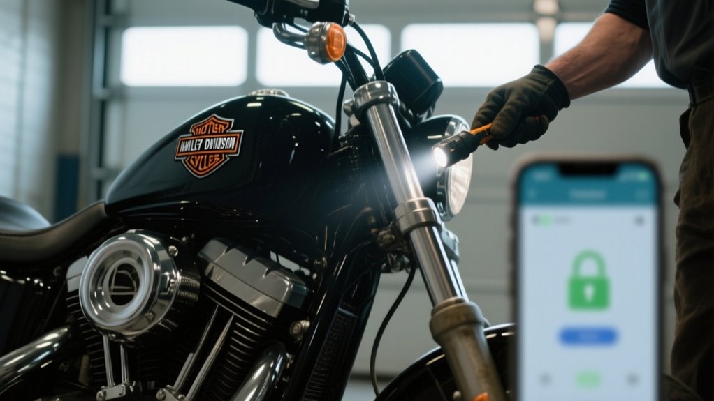 harley pin code retrieval