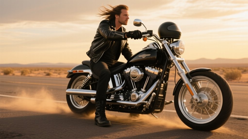 harley rider lifestyle details
