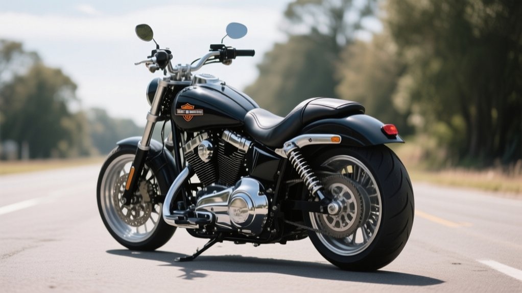 harley s sleek cruiser design
