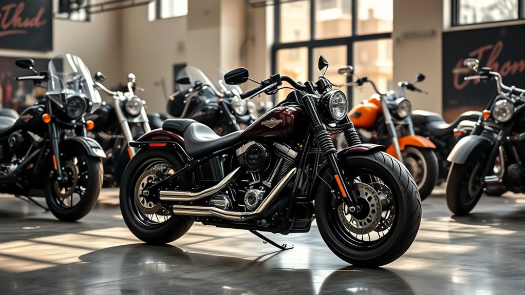 harley softail weight comparison