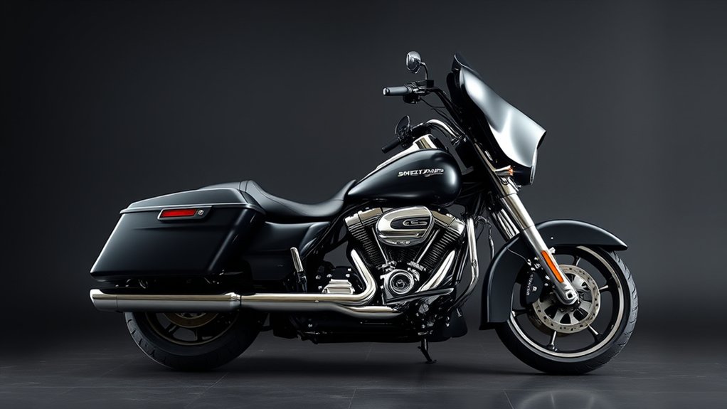 harley street glide weight