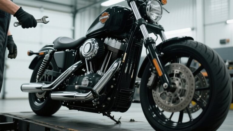 harley three hole service