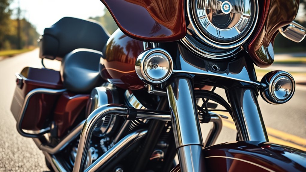 harley touring bike features
