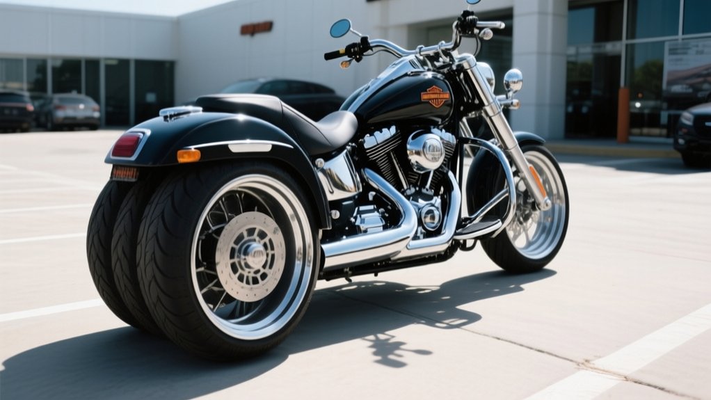 harley trike weight details