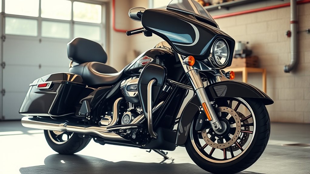 heavy engine and touring features