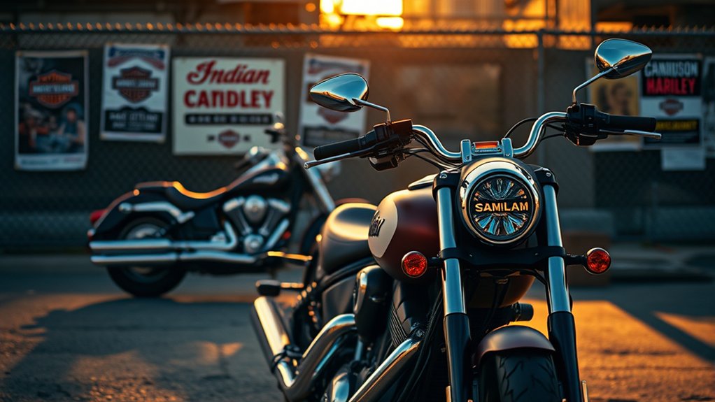 indian campaigns criticize harley