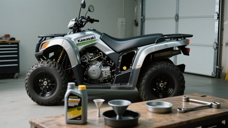 kawasaki bayou 220 oil