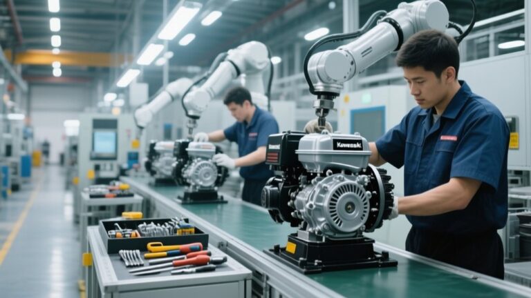 kawasaki engine manufacturer details