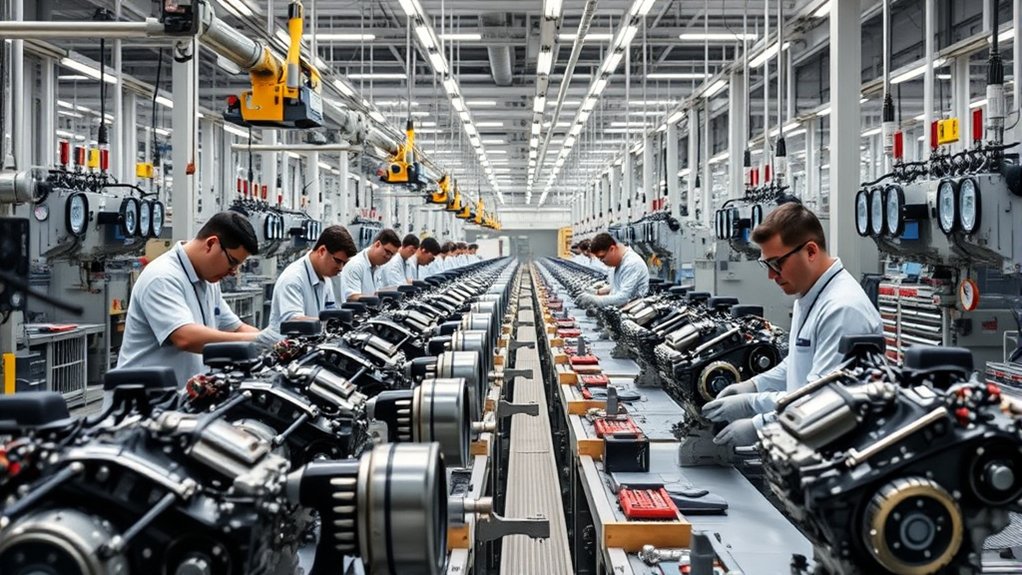kawasaki engines are manufactured