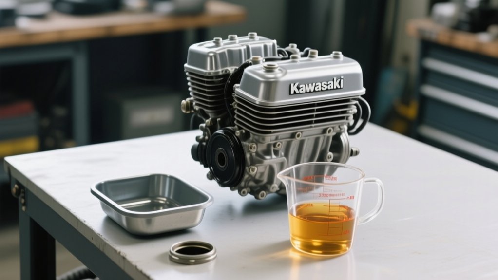 kawasaki fr651v oil capacity