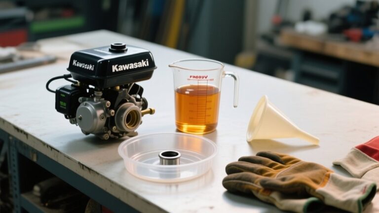 kawasaki fr691v oil capacity