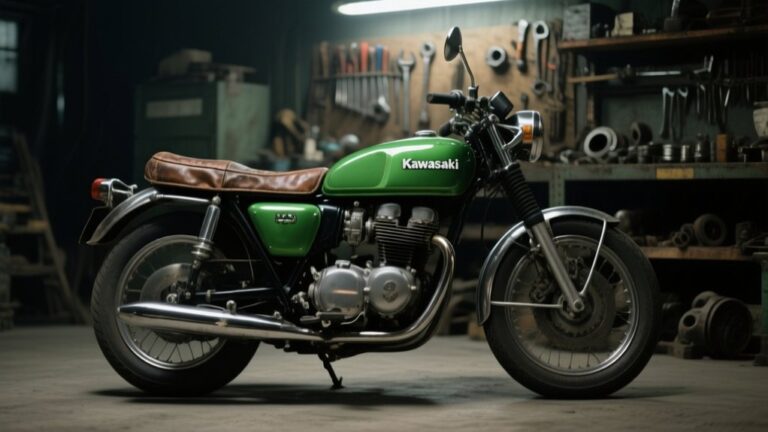kawasaki motorcycle manufacturing start