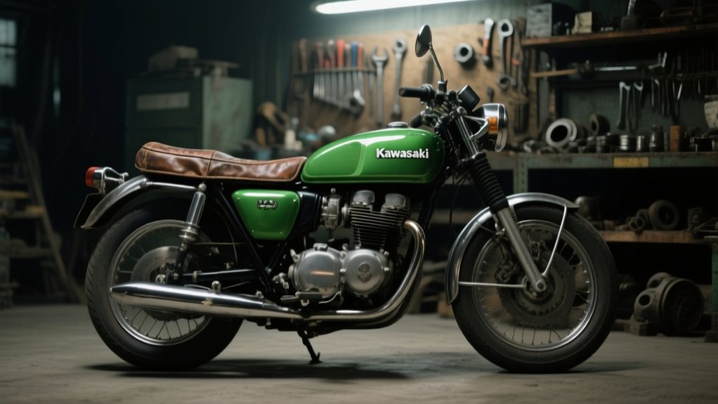 kawasaki motorcycle manufacturing start