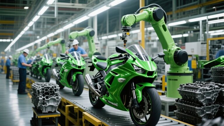 kawasaki s diverse manufacturing lineup
