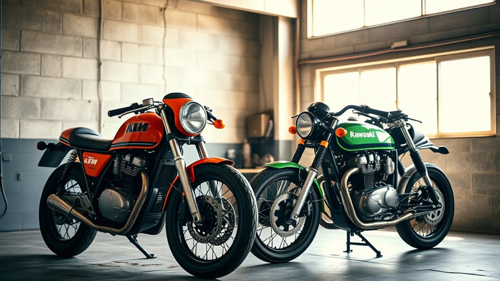 kawasaki s u s entry ktm s evolution