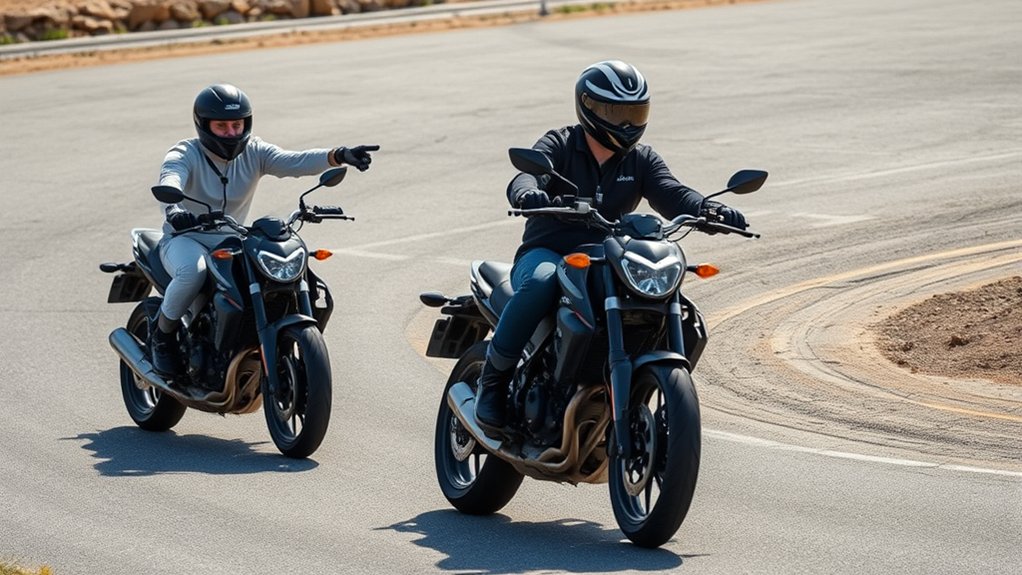 look ahead to steer smoothly