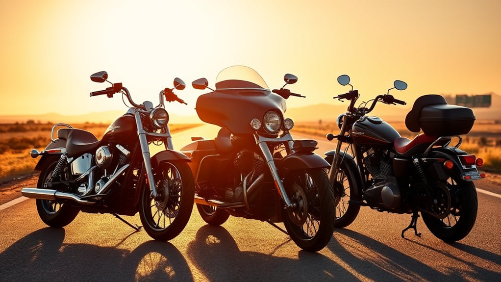 matching harley riding styles