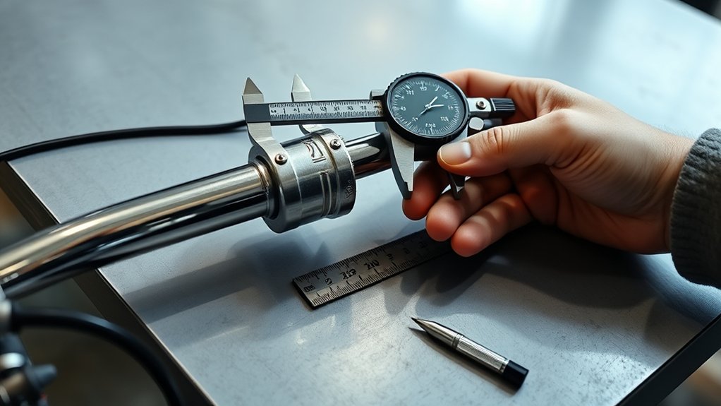 measure handlebar clamp diameter
