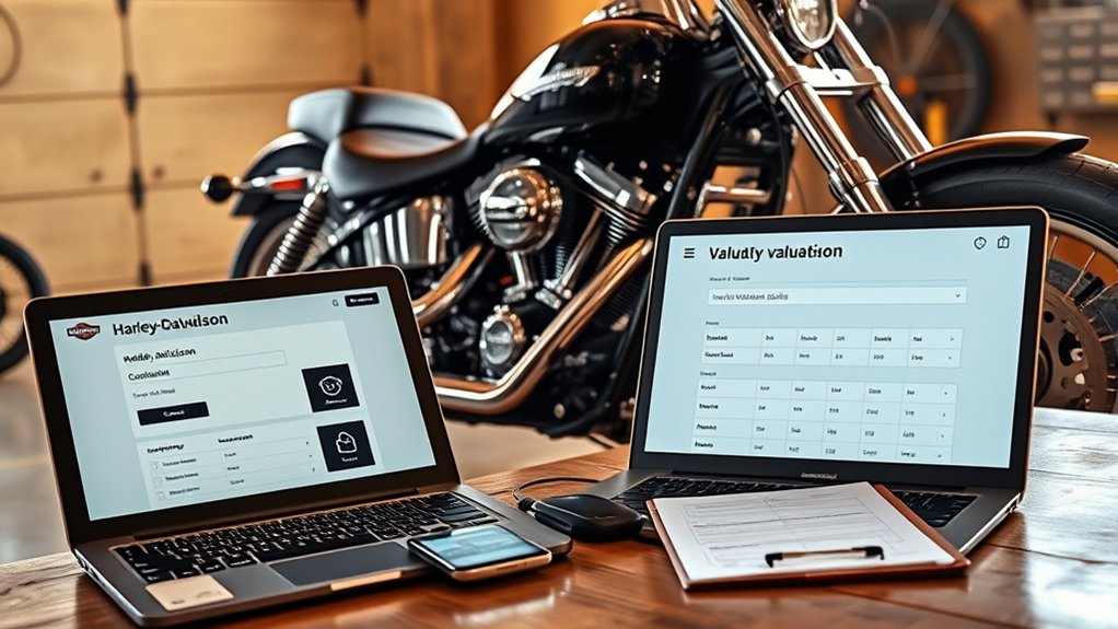 motorcycle valuation details