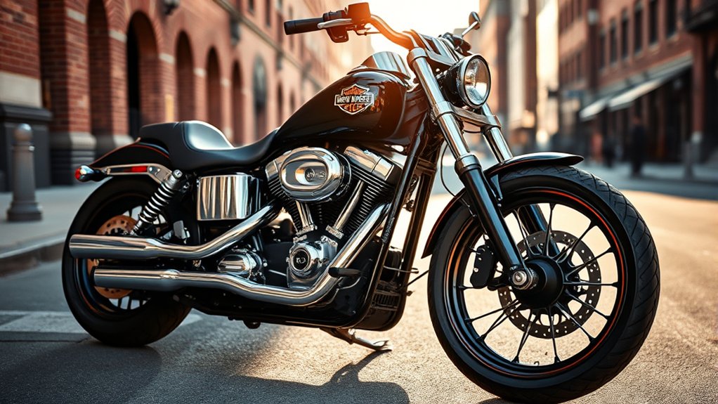 muscular stylish sporty cruiser